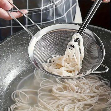 Сито мелкое с ручкой из нержавеющей стали &Oslash; 14 см 87573 фото