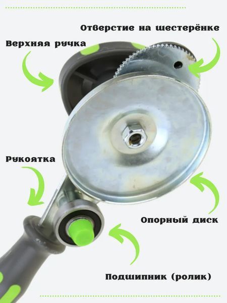 Закаточная машинка закаточный ключ для консервации автомат с силиконовой ручкой 84940 фото