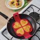 Силиконовая форма для приготовления оладий и яичницы в виде сердечек Cake Maker 81887 фото 1
