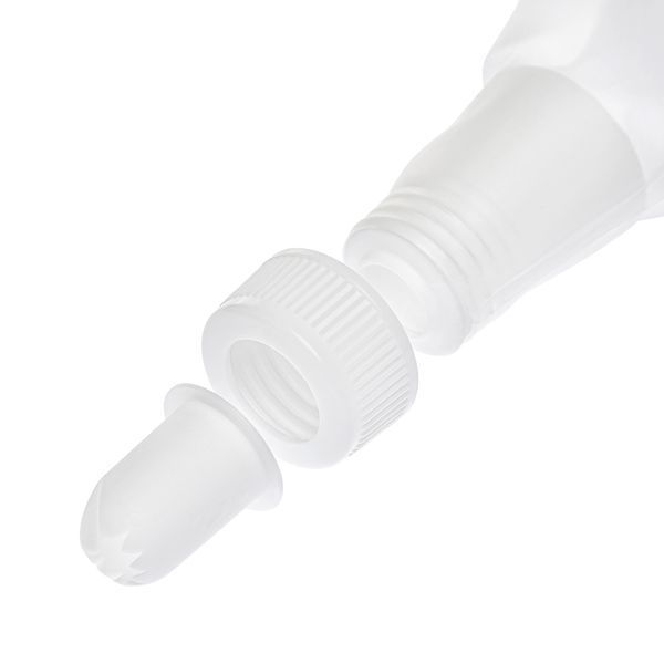 Шприц кондитерський кулінарний (мішок) великий багаторазовий силіконовий (набір з двох) + 8 насадок 83497 фото