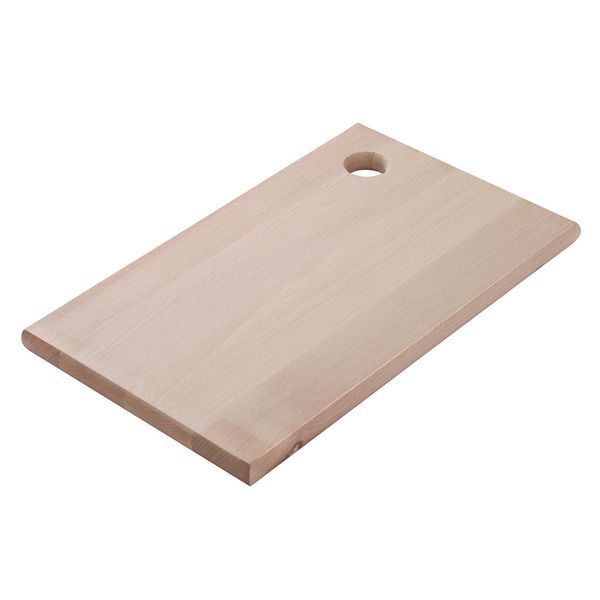 Дошка кухонна обробна дерев'яна з бука 18х30 см Wood&Steel 83467 фото