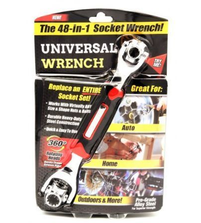 Універсальний торцевий ключ 48 в 1 Universal Wrench 83588 фото