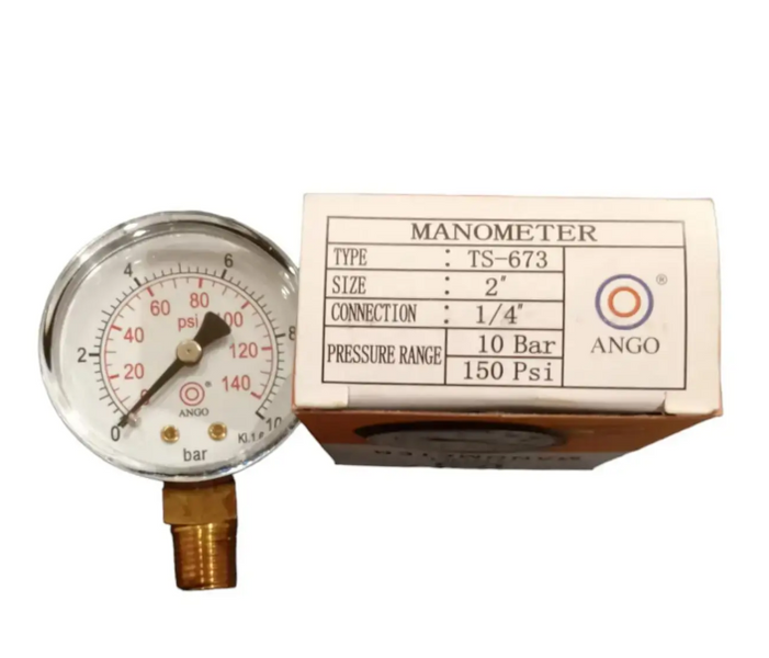 Манометр для автоклава 0-10 бар 150 Psi  83759 фото