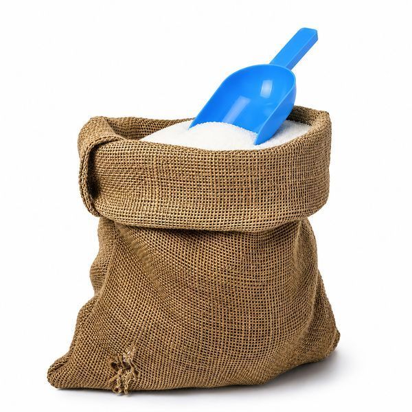 Совок великий пластиковий для цукру, спецій і сипких продуктів 28х11х5 см 88563 фото