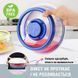 Вакуумна багаторазова кришка для продуктів Vacuum Food Sealer 19 см 85745 фото 5