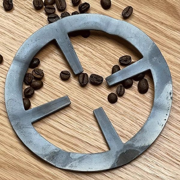 Подставка кольцо накладка на газовую плиту для турки кофейника или гейзерной кофеварки Черный 86673 фото