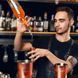 Пробка-носик гейзер дозатор для разлива из бутылки с металлическим носиком 9 см Черный 88443 фото 5