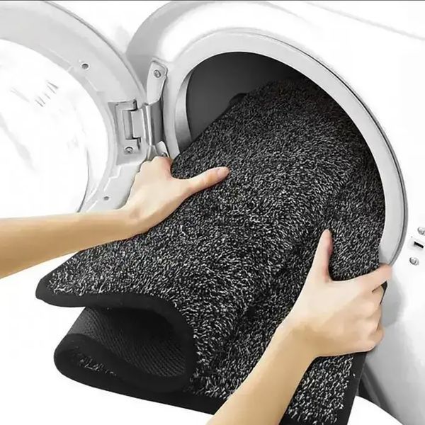 Супервпитывающий придверный коврик для пола Clean Step Mat 45x70 см 86032 фото