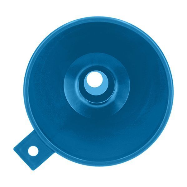 Лейка воронка пластмассовая на банку &Oslash; 75 мм Голубой 84964 фото