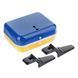 Вафельниця електрична для тонких хрустких вафель та трубочок електровафельниця прилад для випічки вафель подарункова сувенірна кольору прапора України ЕВ - 1/220 &laquo;Ласунка&raquo; 83669 фото 6
