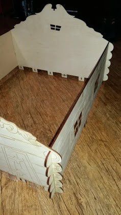 Ясли для птенцов "Курочка ряба" деревянные yader фото