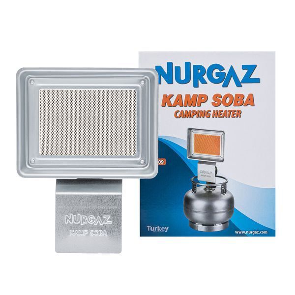 Газовая горелка инфракрасный обогреватель Nurgaz Kamp Soba NG 309 83745 фото