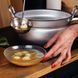 Кастрюля сферическая матовая алюминиевая с крышкой и двумя металлическими ручками 6.4 л Interos 86217 фото 7