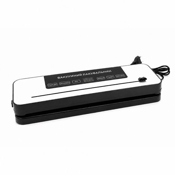 Вакуумний пакувальник для харчових продуктів Vacuum Sealer 120 Вт домашній автоматичний вакууматор 88472 фото