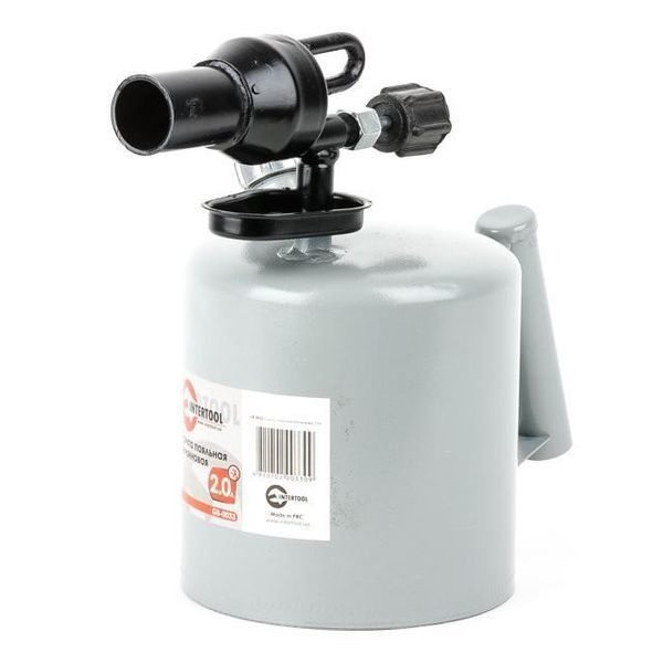 Лампа паяльная бензиновая 2.0 л INTERTOOL GB-0033 83949 фото