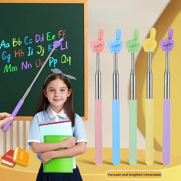 Телескопическая указка в виде пальца &laquo;Пальчик&raquo; Pikmi Pops / Пикми попс палочка-указка для видео и обучения 87535 фото