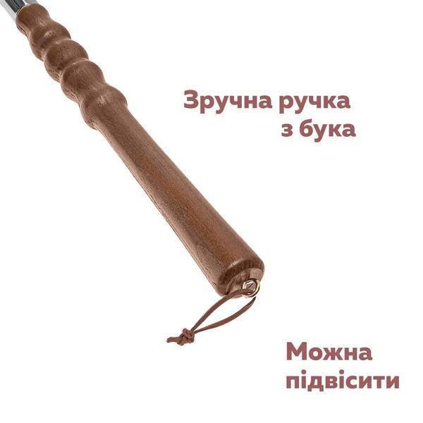 Ложка лопатка рожок для обуви с деревянной ручкой 68 см 83760 фото