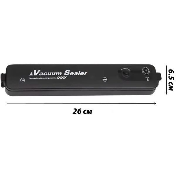 Вакуумный упаковщик для пищевых продуктов Vacuum Sealer домашний автоматический вакууматор 87733 фото