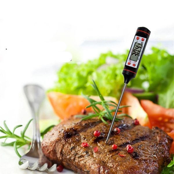 Цифровой кухонный термометр для мяса, молока, овощей ТР-101 + -50 ... + 300 &ordm;C 83006 фото