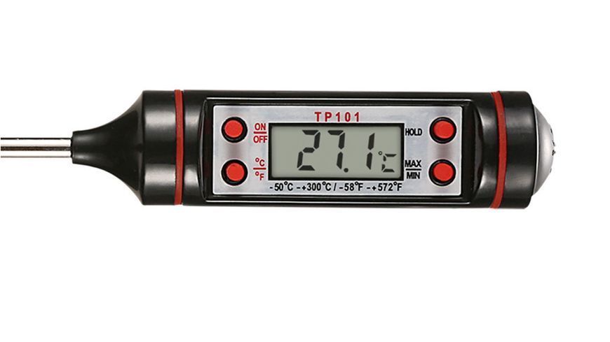 Цифровой кухонный термометр для мяса, молока, овощей ТР-101 + -50 ... + 300 &ordm;C 83006 фото