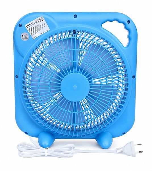Вентилятор настільний SeaBreeze SB-0350 White Blue 25 Вт, 3 швидкості, з таймером 88534 фото