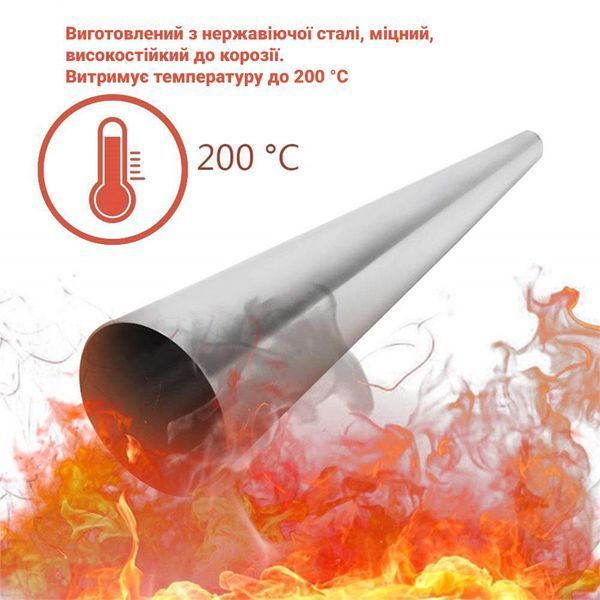 Кондитерські конуси для випікання трубочок Каннолі "Bake Horn" з нержавіючої сталі 145 мм (10 штук) 84755 фото